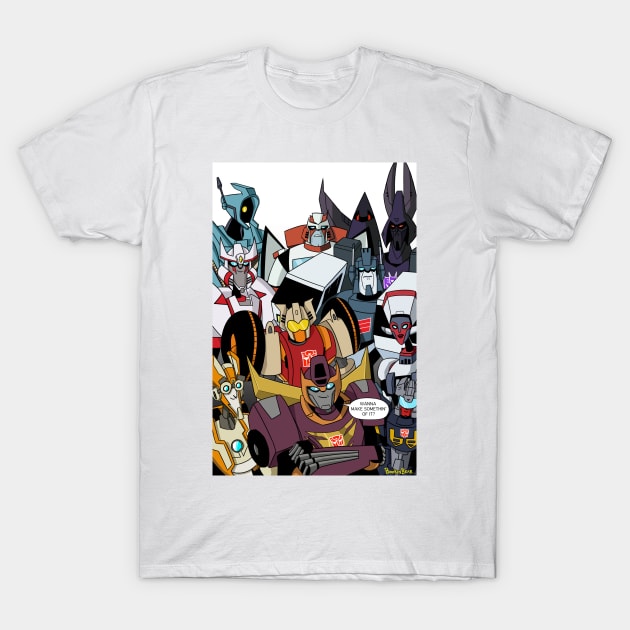 Transformers Animated Lost Light T-Shirt by bookinbear